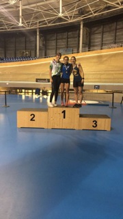 Iris championne Fribourgeoise Indoor sur 50m U18